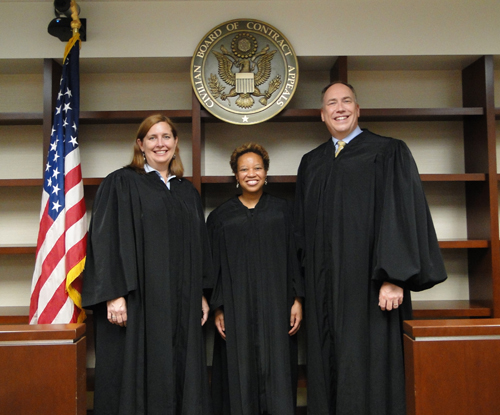 Judge Beardsely, Judge Russell, and Judge Lester